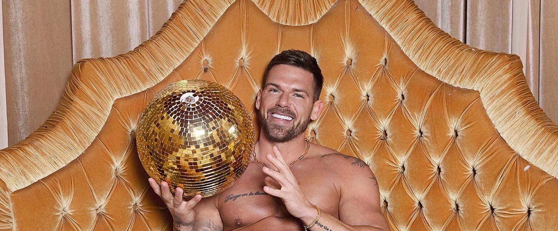 Men's Gold Jewelry Collection Photoshoot with Joss Mooney