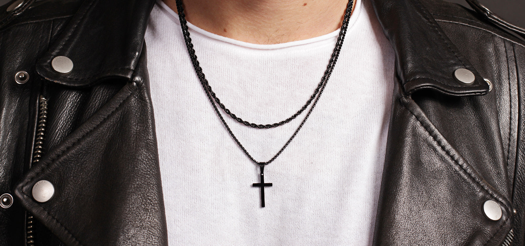 What's hot right now: Black chain layers