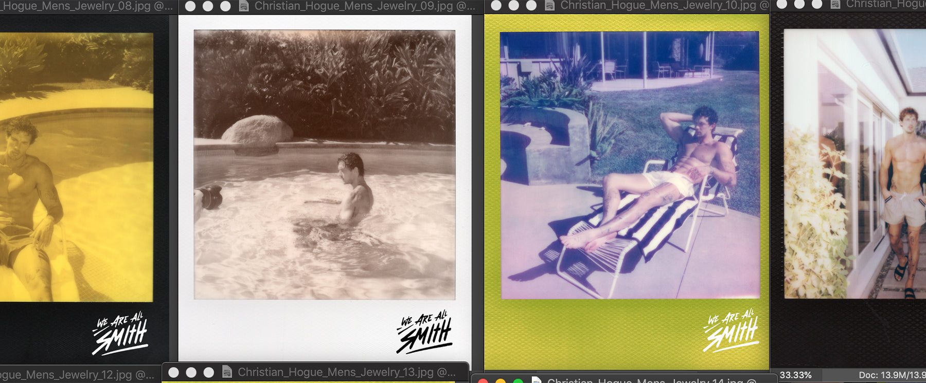 Behind the Scenes Polaroids: Christian Hogue (Part Two)