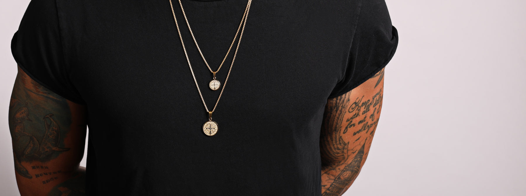 St Benedict Medals Size Comparison
