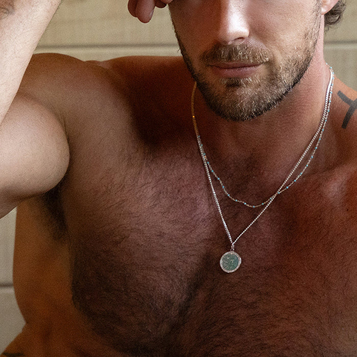 New Enamel Saint Christopher Medal Necklaces