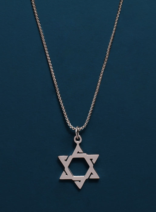 Stainless Steel Star of David Necklace for Men Necklaces WE ARE ALL SMITH