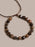 Chocolate Sunstone and Sterling Silver Men's Bead Bracelet Bracelets WE ARE ALL SMITH: Men's Jewelry & Clothing.   