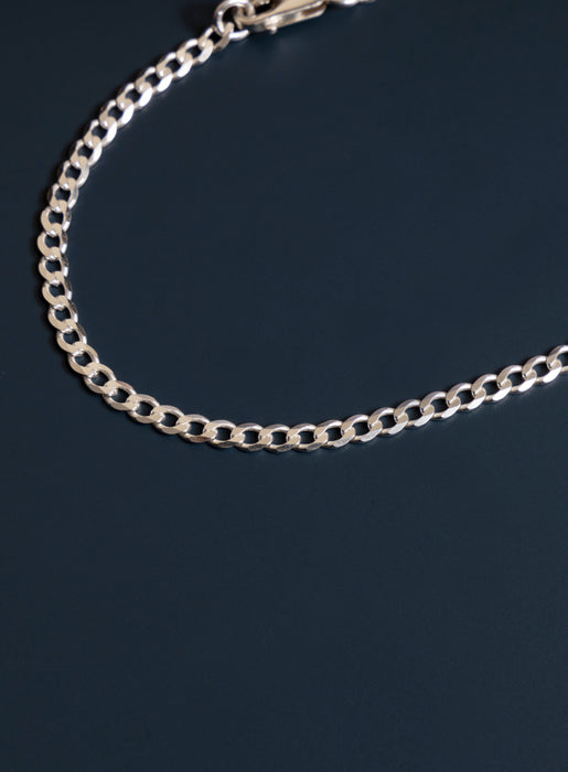Minimalist 925 Sterling Silver Cuban Links Men's Bracelet Bracelets WE ARE ALL SMITH: Men's Jewelry & Clothing.
