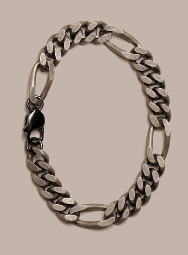 925 Oxidized Sterling Silver Thick Jewelry Bracelet for Man Bracelets WE ARE ALL SMITH: Men's Jewelry & Clothing.