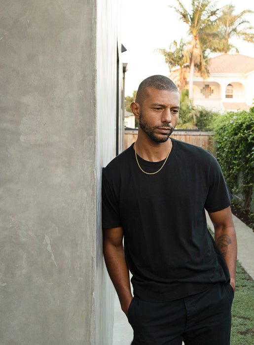 Necklace Set: Gold Rope Chain and St. Christopher Necklace Necklaces WE ARE ALL SMITH: Men's Jewelry & Clothing.