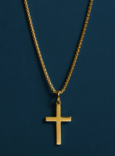 14k Gold Filled and Vermeil Gold Cross Necklace for Men Jewelry WE ARE ALL SMITH: Men's Jewelry & Clothing.
