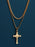 Gold Stainless Steel Crucifix Necklace Set for Men Jewelry WE ARE ALL SMITH: Men's Jewelry & Clothing.   