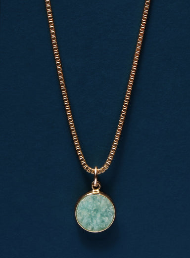 Amazonite Gemstone Necklace Necklaces WE ARE ALL SMITH: Men's Jewelry & Clothing.