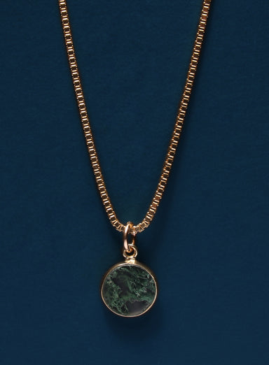 Moss Agate Gemstone Necklace Necklaces WE ARE ALL SMITH: Men's Jewelry & Clothing.