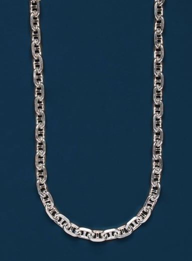 925 Sterling Silver Anchor Chain Necklace for Men Jewelry WE ARE ALL SMITH: Men's Jewelry & Clothing.