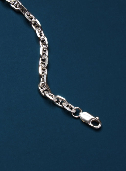 925 Sterling Silver Anchor Chain Necklace for Men Jewelry WE ARE ALL SMITH: Men's Jewelry & Clothing.