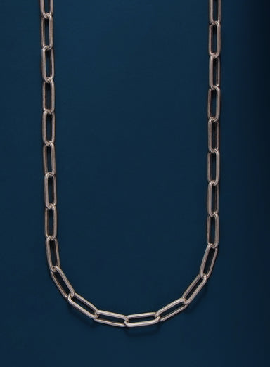 925 Oxidized Sterling Silver Cable "Clip" Chain Jewelry WE ARE ALL SMITH: Men's Jewelry & Clothing.