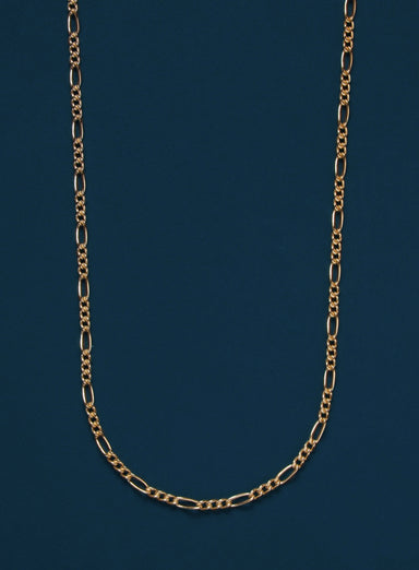 1.8mm 14k Gold Filled Figaro Chain Necklace for Men Jewelry WE ARE ALL SMITH: Men's Jewelry & Clothing.   