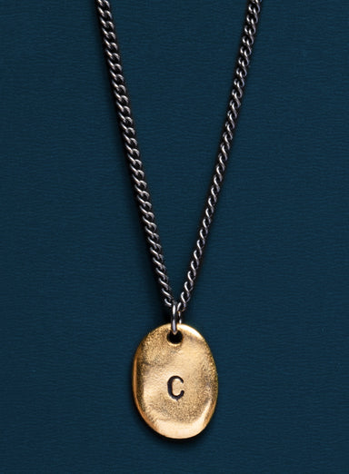 Initial Necklace for Men Necklaces We Are All Smith