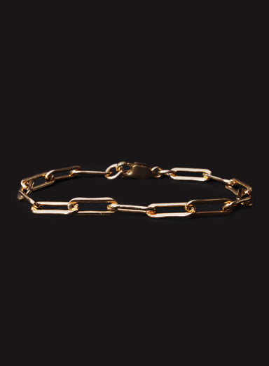 14k Gold filled thick cable chain bracelet for men Bracelets We Are All Smith