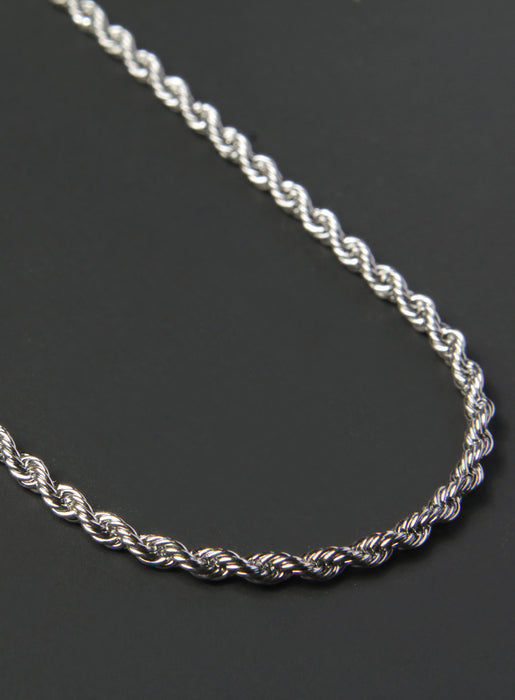 Stainless Steel Rope Chain Necklace for Men Jewelry We Are All Smith   