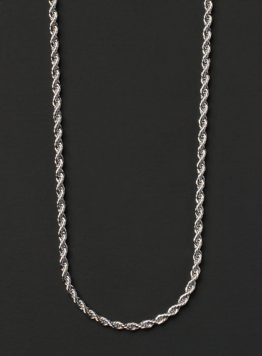 Stainless Steel Rope Chain Necklace for Men Jewelry We Are All Smith