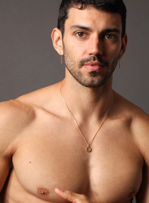 Clear Quartz Gemstone Necklace Necklaces WE ARE ALL SMITH: Men's Jewelry & Clothing.