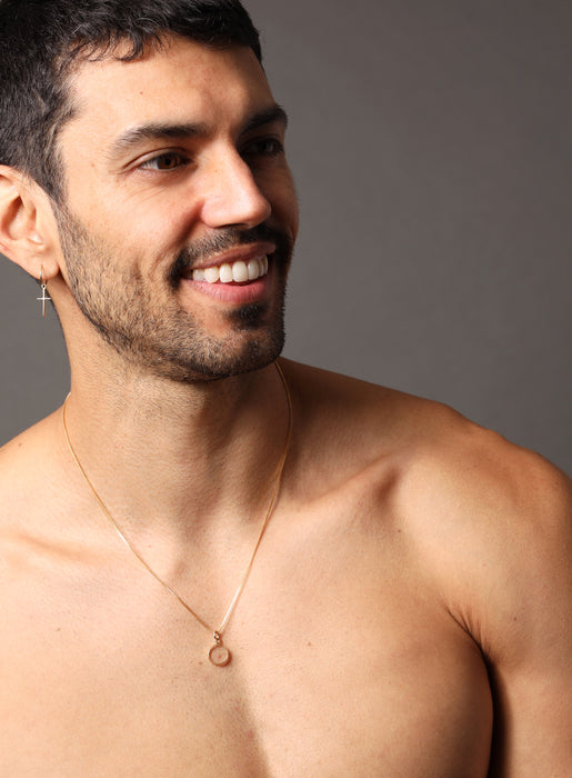 Clear Quartz Gemstone Necklace Necklaces WE ARE ALL SMITH: Men's Jewelry & Clothing.