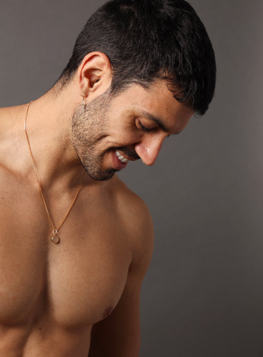 Clear Quartz Gemstone Necklace Necklaces WE ARE ALL SMITH: Men's Jewelry & Clothing.