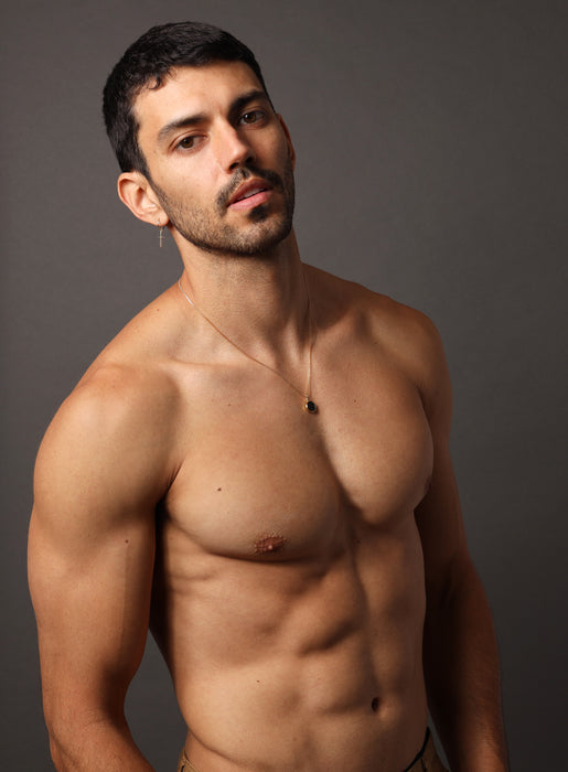 Obsidian Gemstone Necklace Necklaces WE ARE ALL SMITH: Men's Jewelry & Clothing.