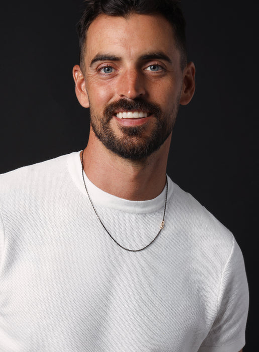 "Chocolate" Vermeil Gold Cable Chain Necklace for Men Jewelry WE ARE ALL SMITH: Men's Jewelry & Clothing.