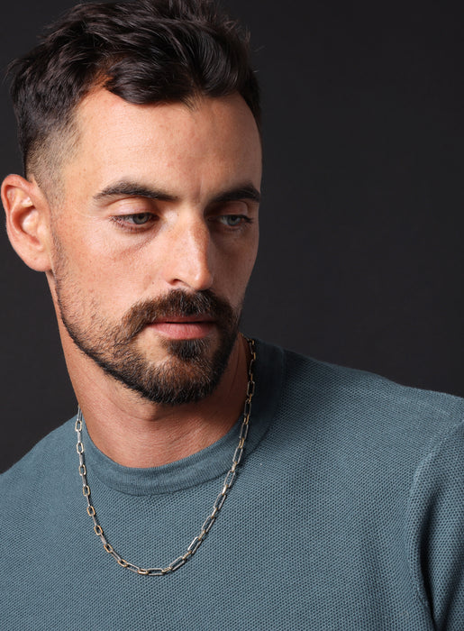 1 to 1 - 14K Gold Filled and 925 Sterling Silver Clip Cable Chain Jewelry WE ARE ALL SMITH: Men's Jewelry & Clothing.