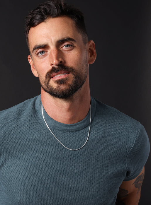 925 Sterling Silver Minimalist 2mm Cuban Chain Necklace for Men Jewelry WE ARE ALL SMITH: Men's Jewelry & Clothing.