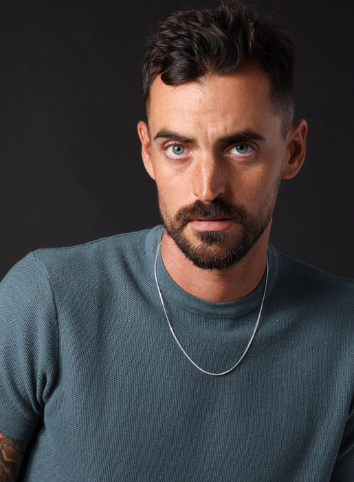 925 Sterling Silver Minimalist 2mm Cuban Chain Necklace for Men Jewelry WE ARE ALL SMITH: Men's Jewelry & Clothing.