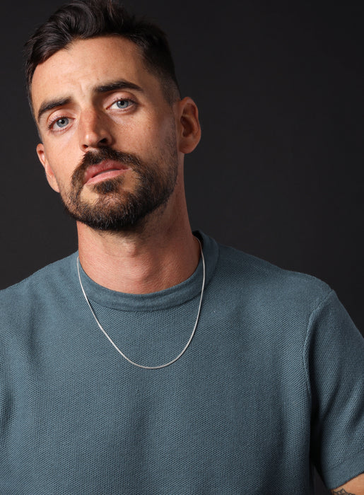 925 Sterling Silver Minimalist 2mm Cuban Chain Necklace for Men Jewelry WE ARE ALL SMITH: Men's Jewelry & Clothing.