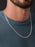 925 Sterling Silver 3.5mm Cuban Chain Necklace for Men Jewelry WE ARE ALL SMITH: Men's Jewelry & Clothing.   