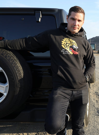 We Are All Smith Tiger Black Unisex Hoodie  WE ARE ALL SMITH: Men's Jewelry & Clothing.   