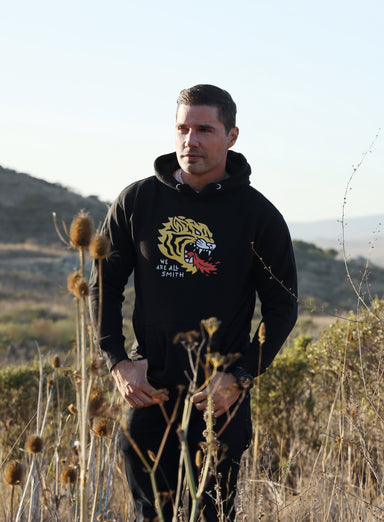 We Are All Smith Tiger Black Unisex Hoodie  WE ARE ALL SMITH: Men's Jewelry & Clothing.   