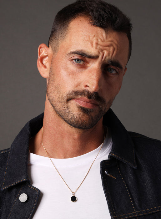 Obsidian Gemstone Necklace Necklaces WE ARE ALL SMITH: Men's Jewelry & Clothing.