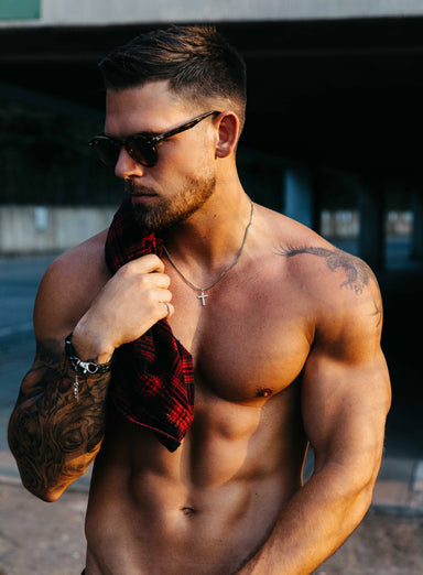 Cuban Chain Stainless Steel Cross Necklace Jewelry WE ARE ALL SMITH: Men's Jewelry & Clothing.