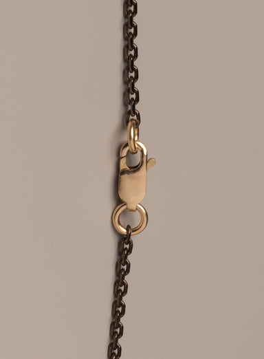 "Chocolate" Vermeil Gold Cable Chain Necklace for Men Jewelry WE ARE ALL SMITH: Men's Jewelry & Clothing.