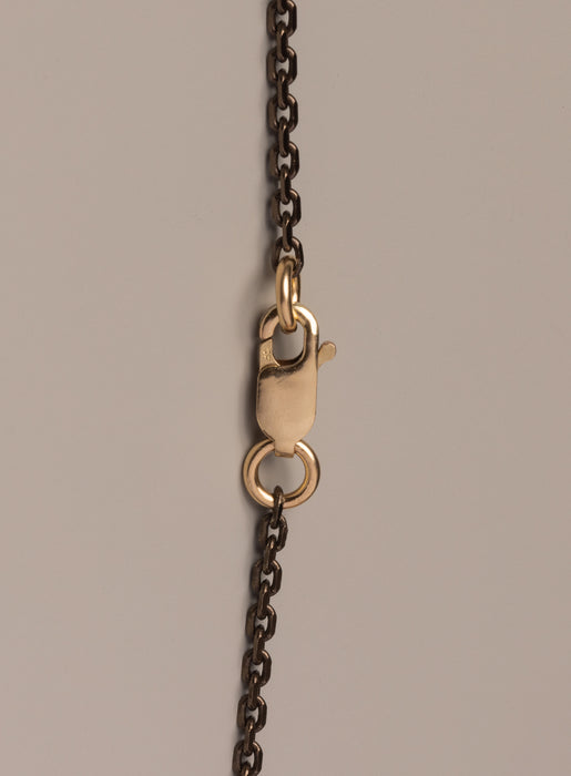 "Chocolate" Vermeil Gold Cable Chain Necklace for Men Jewelry WE ARE ALL SMITH: Men's Jewelry & Clothing.