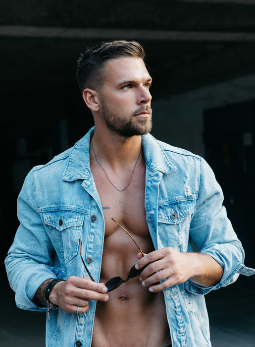 Oxidized Sterling Silver Small Cable Chain Necklace for Men Jewelry WE ARE ALL SMITH: Men's Jewelry & Clothing.