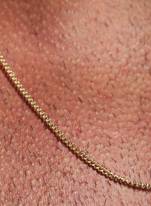 14K Gold Filled Curb Necklace for Men Necklaces We Are All Smith   