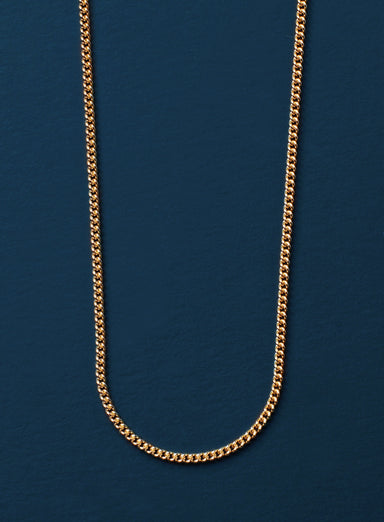 14K Gold Filled Curb Necklace for Men Necklaces We Are All Smith   