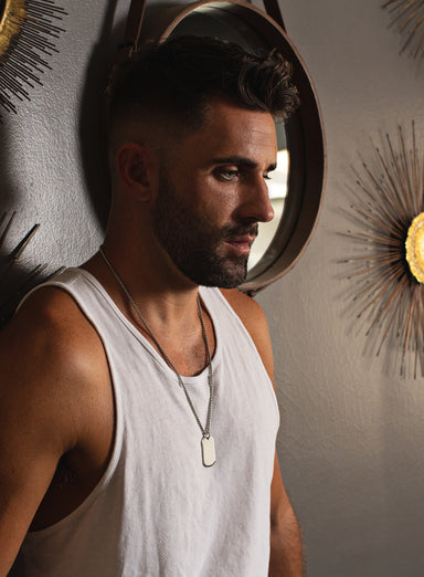 Stainless Steel Dog tag Necklace For Men Necklaces We Are All Smith