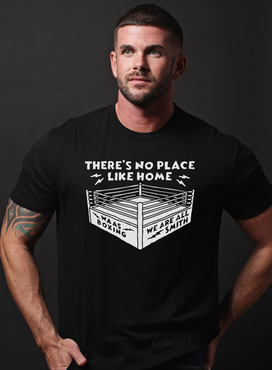 No Place Like Home (Boxing) Short sleeve t-shirt  WE ARE ALL SMITH   