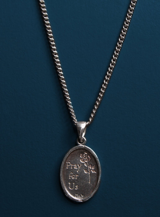 St Christopher Oval Medal Necklaces WE ARE ALL SMITH: Men's Jewelry & Clothing.