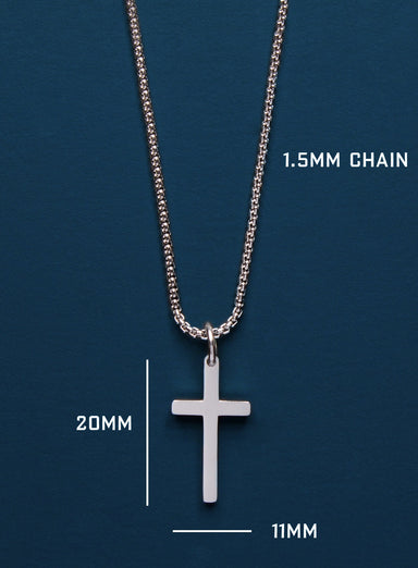 Waterproof Cross Necklace for men Necklaces WE ARE ALL SMITH: Men's Jewelry & Clothing.