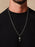 Waterproof Large Silver Cross Pendant Necklaces WE ARE ALL SMITH: Men's Jewelry & Clothing.   