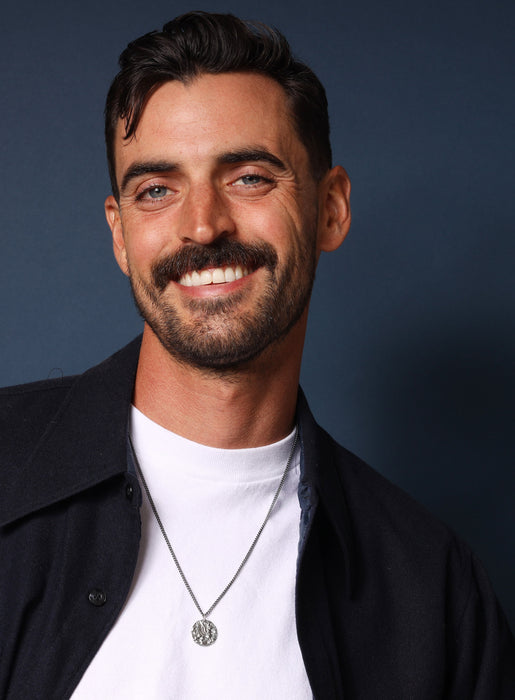 925 Oxidized Sterling Silver Griffin Coin Necklace Necklaces WE ARE ALL SMITH: Men's Jewelry & Clothing.