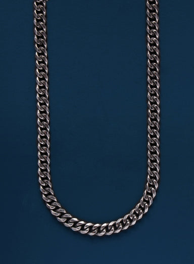 Waterproof Miami Cuban 6mm thick chain Necklaces WE ARE ALL SMITH: Men's Jewelry & Clothing.   