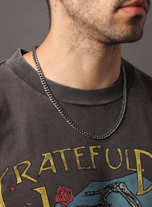 Waterproof Miami Cuban 6mm thick chain Necklaces WE ARE ALL SMITH: Men's Jewelry & Clothing.