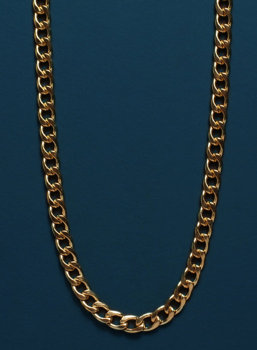5mm gold curb chain  WE ARE ALL SMITH: Men's Jewelry & Clothing.